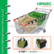 Bolsa de compras reutilizável de tecido e padrão da China Best Factory Direct